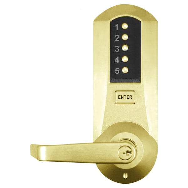 Cylindrical Combination Lever Lock, Passage, 2-3/4-in Backset, 1/2-in Throw Latch, KIL, Schlage C Ke